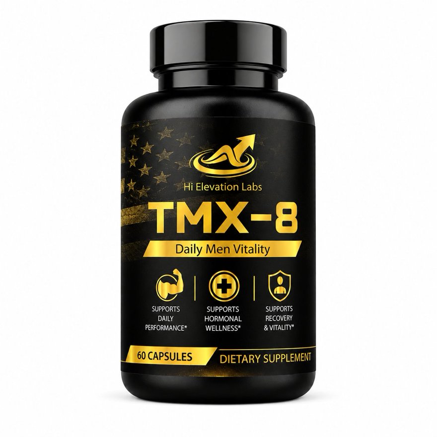 TMX-8 Daily Men’s Vitality Support – 60 Capsules