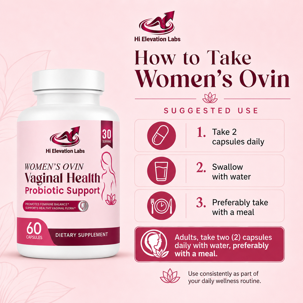 Women’s Ovin Daily Feminine Wellness Support – 60 Capsules