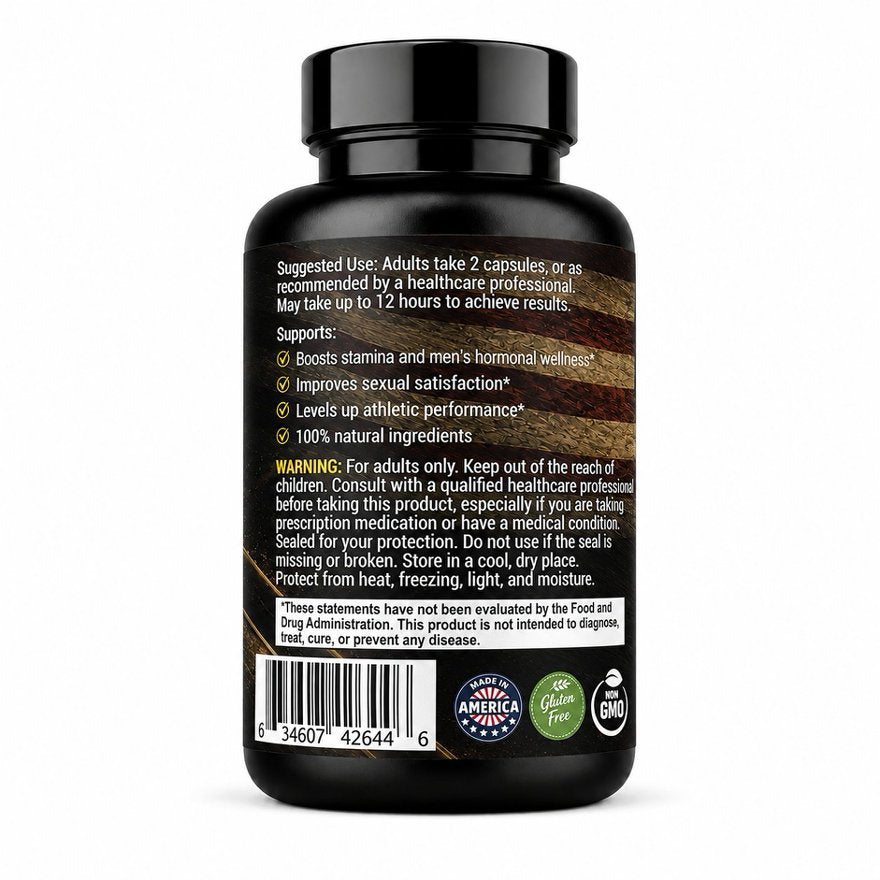 TMX-8 Daily Men’s Vitality Support – 60 Capsules