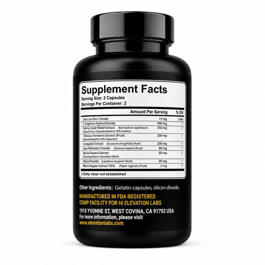 TMX-8 Daily Men’s Vitality Support – 60 Capsules